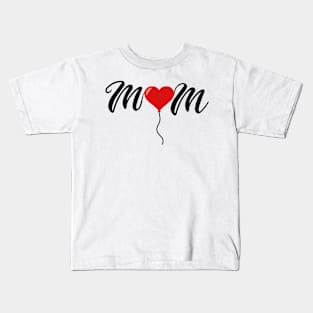 Love - a heart balloon for mother's day Kids T-Shirt